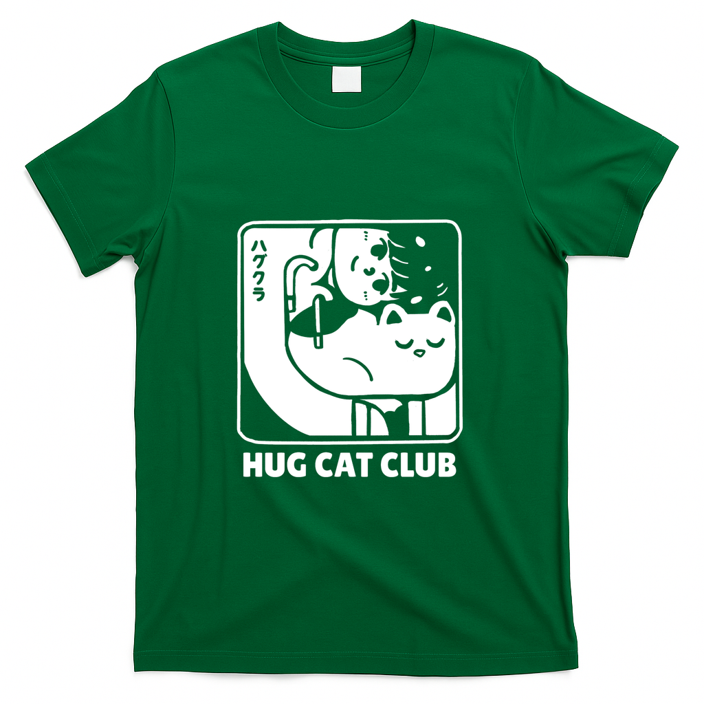 HCC: Hug Cat Club - Green