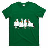 Halloween Horse Ghost Boo Cowboy Western Spooky Season T-Shirt - Irish Green
