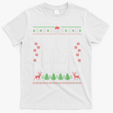 Happy Hanukkah Kiss My Ass His Ass Your Ass Merry Christmas T-Shirt - White