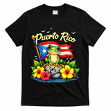 Hispanic Heritage Puerto Rico Coqui Frog T-Shirt