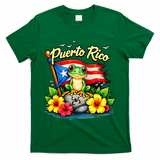 Hispanic Heritage Puerto Rico Coqui Frog T-Shirt