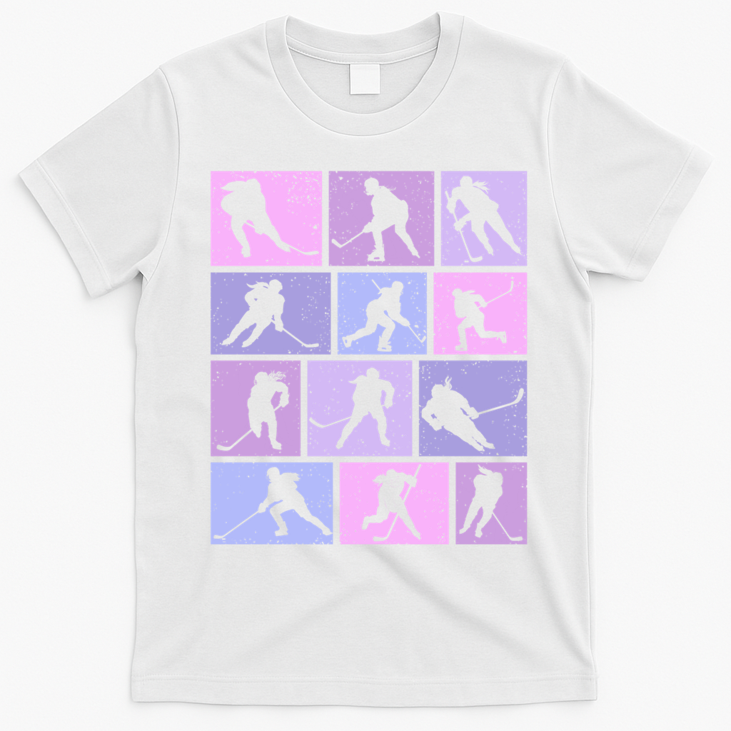 Hockey Ice Hockey Gift T-Shirt - White