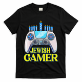 Hanukkah Jewish Gamer Video Game Christmas Xmas Boys T-Shirt