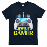 Hanukkah Jewish Gamer Video Game Christmas Xmas Boys T-Shirt