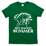Hot Jimothy Summer Funny Raccoon Meme T-Shirt - Irish Green