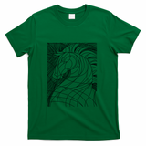 Horse lines #2 - Green