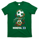 Haiti Mondyal 2026 World Soccer Fan Haitian T-Shirt - Green