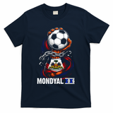 Haiti Mondyal 2026 World Soccer Fan Haitian T-Shirt - Navy