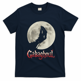 Hand Moon Gabagool Halloween T-Shirt - Navy Blue
