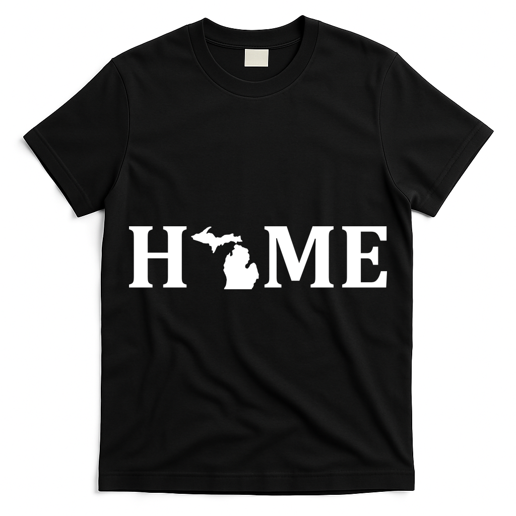 Home Michigan Great Lake State MI Est 1837 Home T-Shirt
