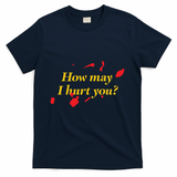 How may I hurt you? (blood splatter) - Navy