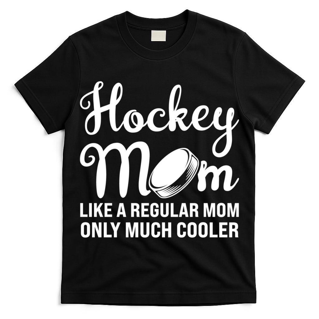 Hockey Mom Like A Regular Mom Only Much Cooler Hockey Player Gift T-Shirt