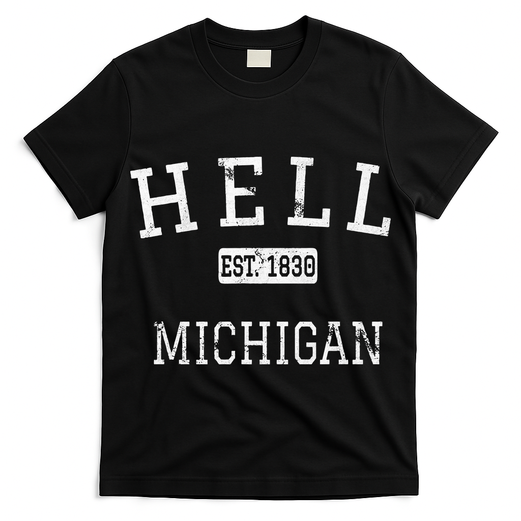 Hell Michigan MI Vintage T-Shirt