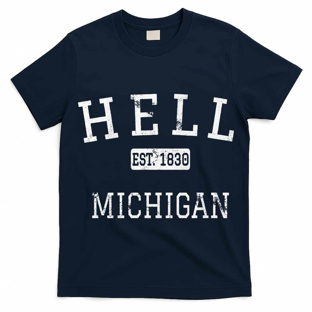 Hell Michigan MI Vintage T-Shirt