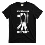Halloween M.I.C.H.A.E.L Myers Here To Crash The Party T-Shirt - Black