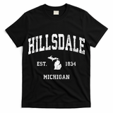 Hillsdale Michigan Mi Vintage Athletic T-Shirt