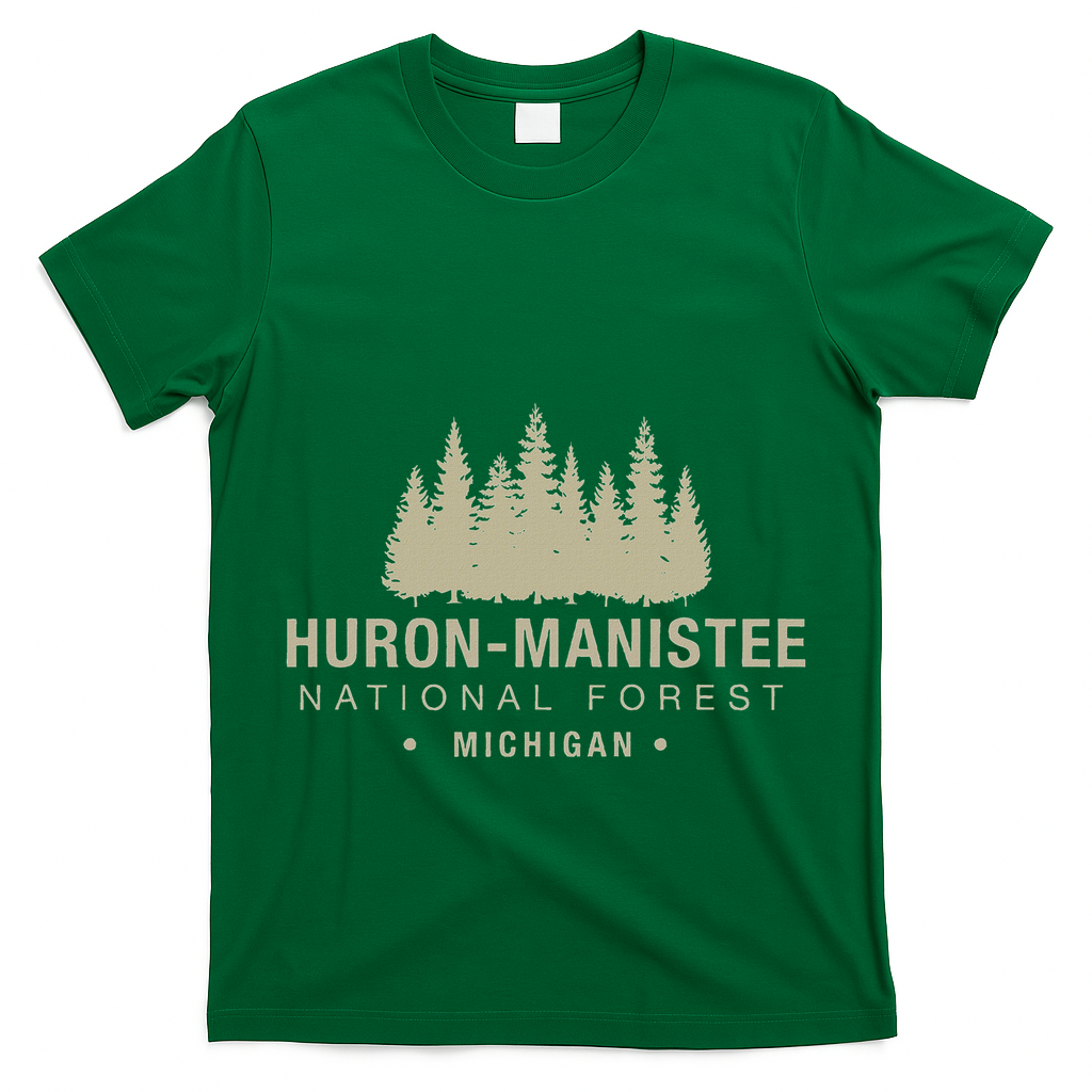 Huron Manis National Forest Michigan T-Shirt