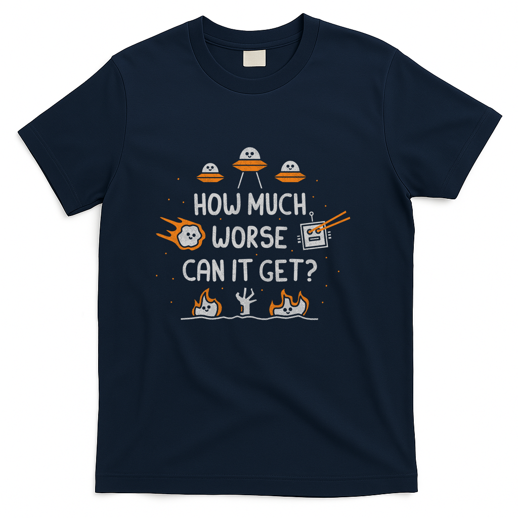 How Much Worse - Navy