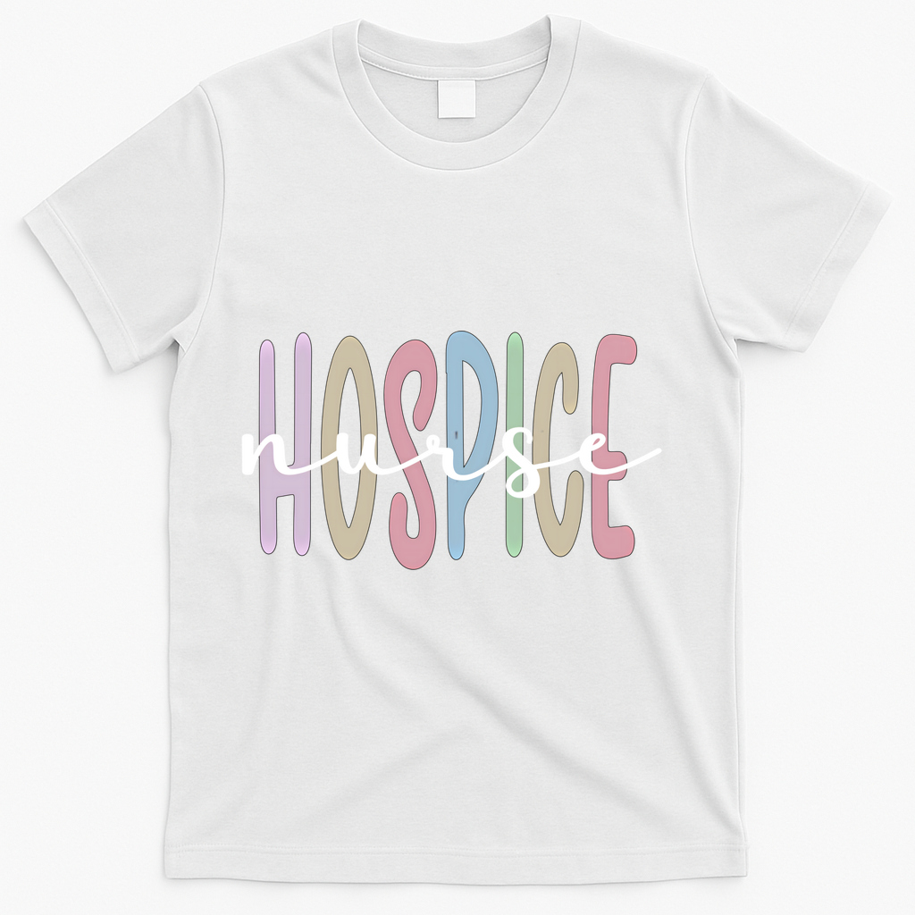 Hospice Nurse Appreciation Palliative Nurse Meaningful Gift T-Shirt - White