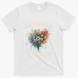 Hate Never Made Any Nation Great Funny Anti Trump 2025 T-Shirt - White