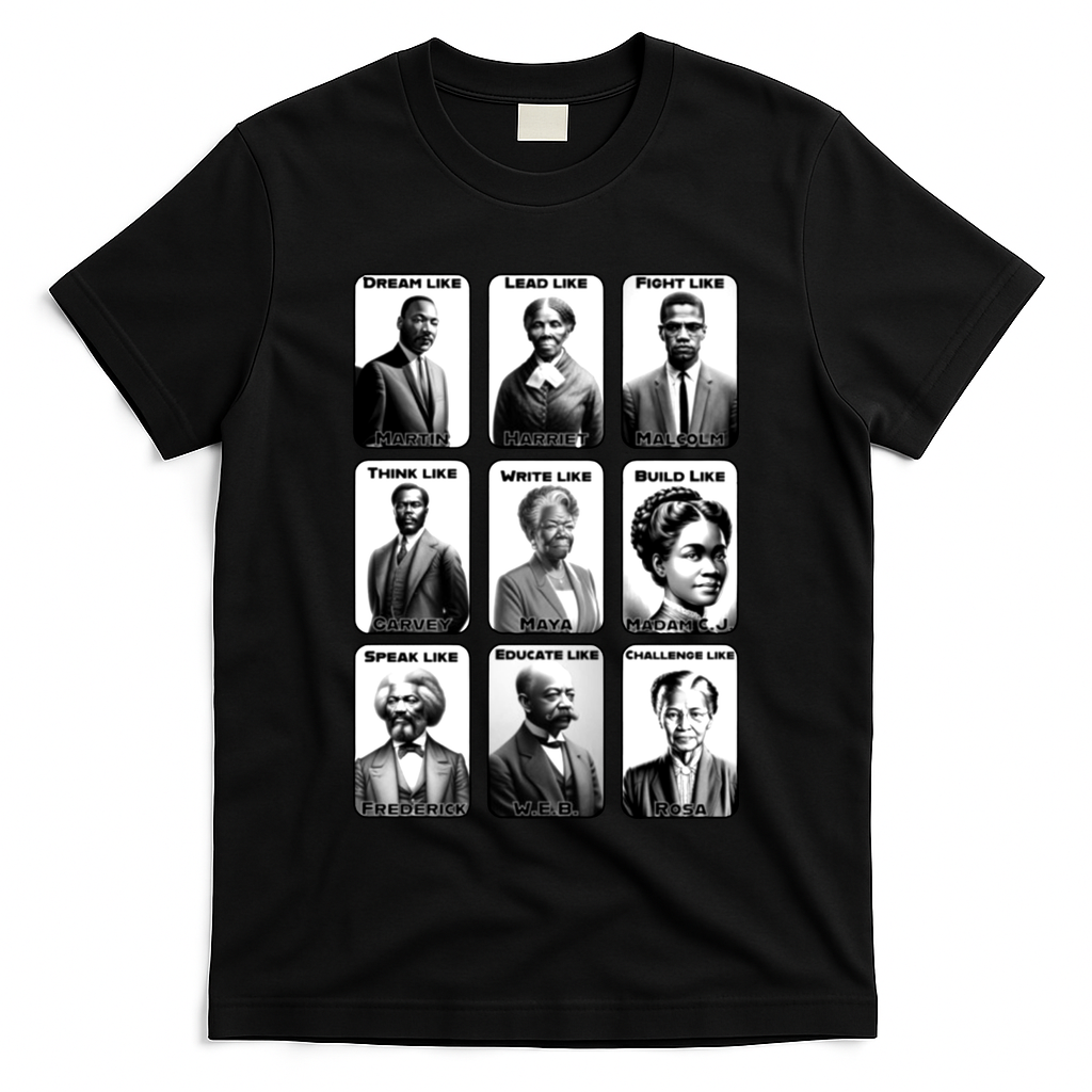 Heroes Of Black History Civil Rights Leaders T-Shirt