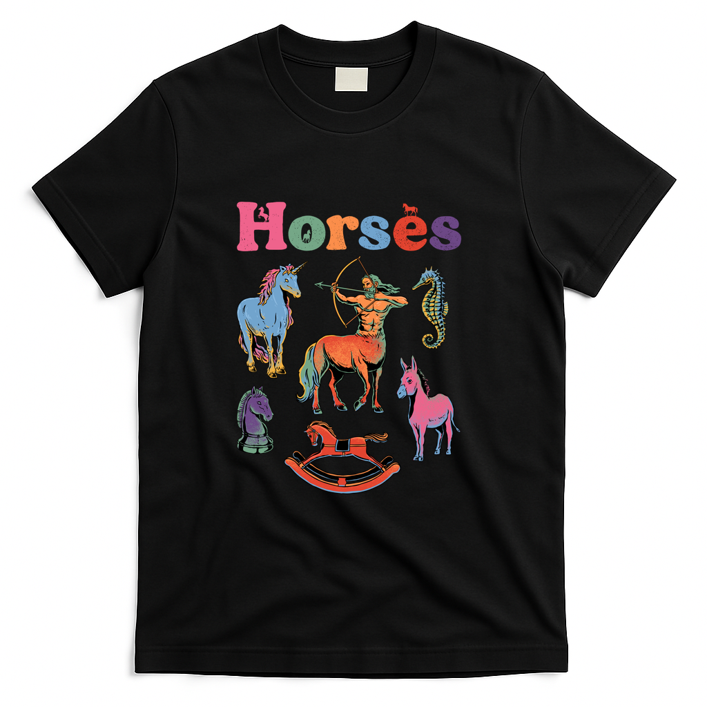 Horses - Black