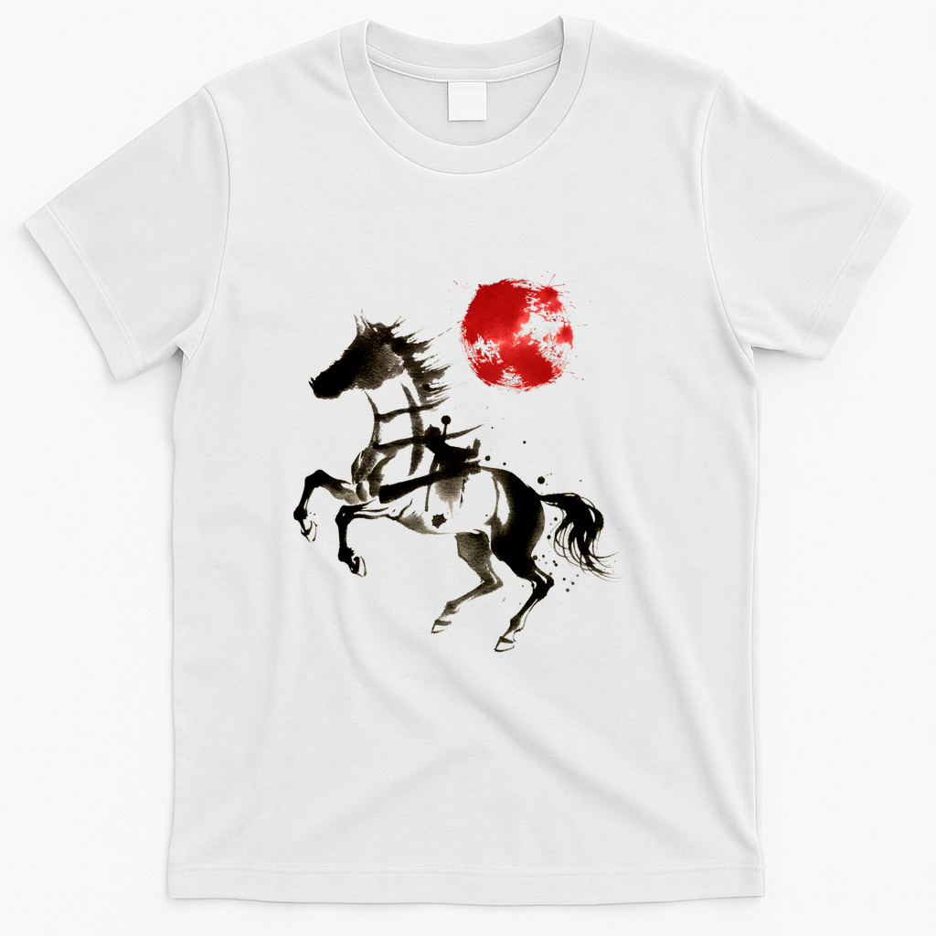 Horse - White