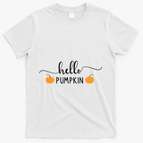 Hello Pumpkin Cute Fall T-Shirt - White
