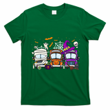 Hilarious School Bus Driver Costume for Halloween T-Shirt - Irish Green