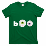 Halloween Scary Boo Eyes T-Shirt - Irish Green