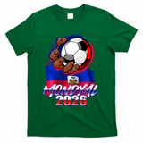 Haitian Soccer Fubol Mondyal 2026 T-Shirt - Green