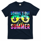 Hello Summer Happy The End Of School Year Teacher Student T-Shirt - Navy