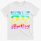 Hello Summer Happy The End Of School Year Teacher Student T-Shirt - White
