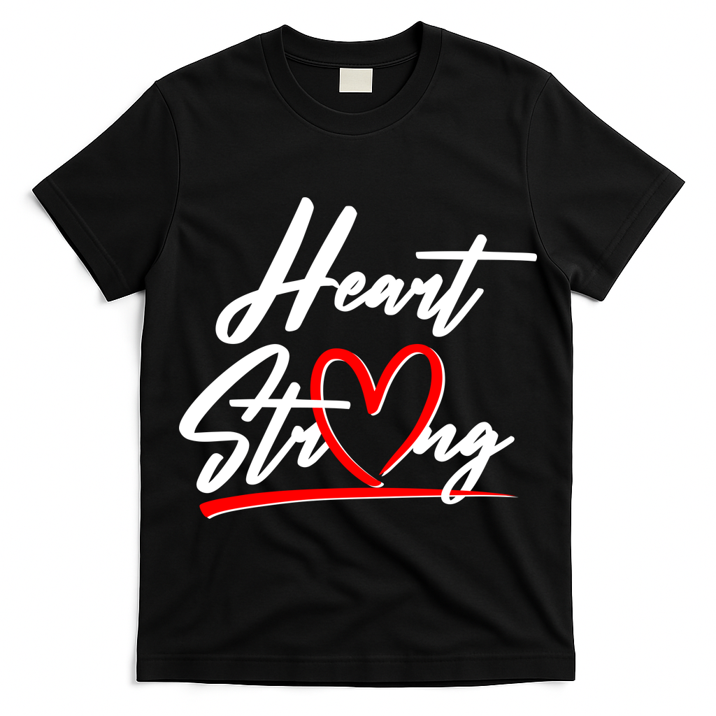 Heart Strong Heart Health Awareness Month T-Shirt