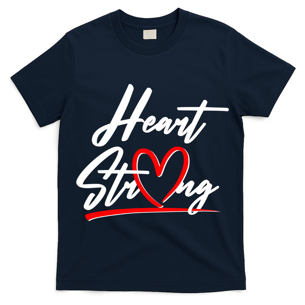 Heart Strong Heart Health Awareness Month T-Shirt