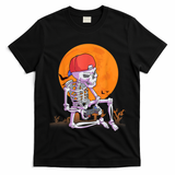 Halloween Shirt Men Boys Gamer Gaming Skeleton T-Shirt