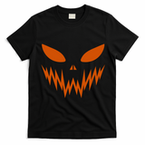 Halloween Spooky Pumpkin T-Shirt - Black