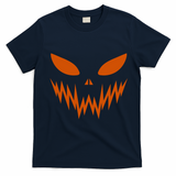 Halloween Spooky Pumpkin T-Shirt - Navy Blue
