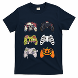 Halloween Skeleton Zombie Gaming Controllers Mummy T-Shirt