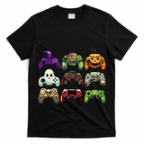 Halloween Skeleton Zombie Gaming Controllers Mummy T-Shirt