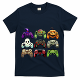 Halloween Skeleton Zombie Gaming Controllers Mummy T-Shirt