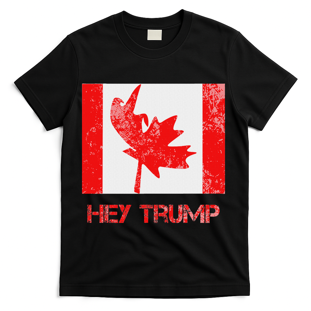 Hey Trump Canada T-Shirt - Black