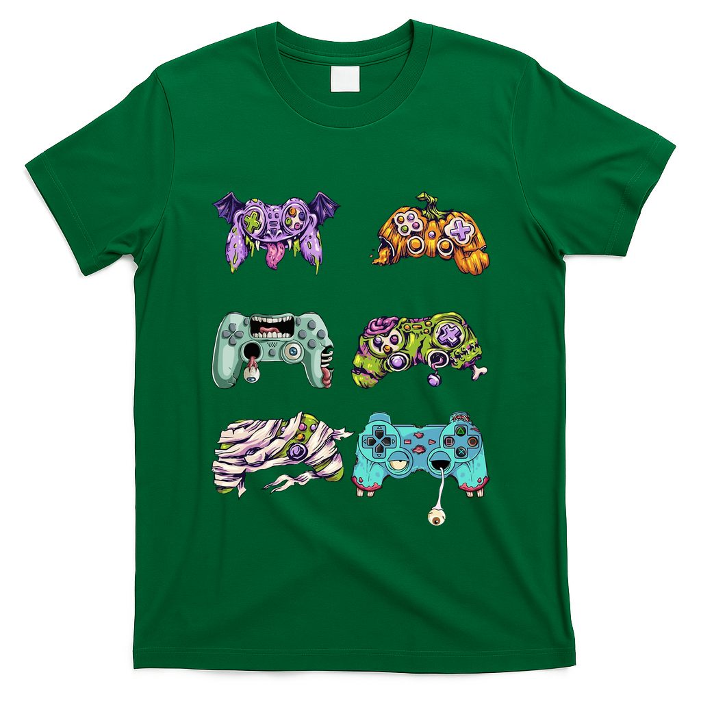 Halloween Video Gaming Controller T-Shirt