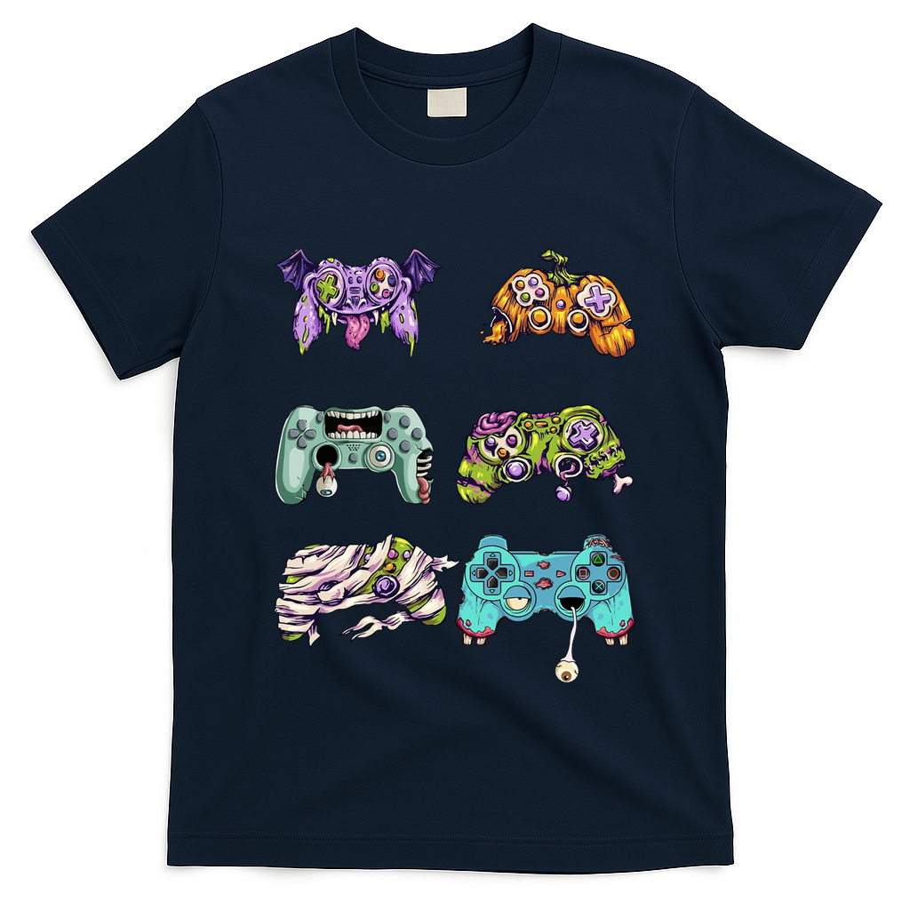 Halloween Video Gaming Controller T-Shirt