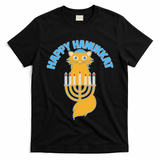 Happy Hanukkat Hanukkah Jewish Cat T-Shirt