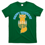 Happy Hanukkat Hanukkah Jewish Cat T-Shirt