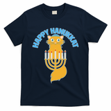 Happy Hanukkat Hanukkah Jewish Cat T-Shirt