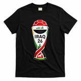 Iraq 2026 Soccer Iraqi T-Shirt - Black