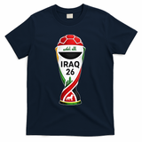Iraq 2026 Soccer Iraqi T-Shirt - Navy