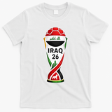 Iraq 2026 Soccer Iraqi T-Shirt - White